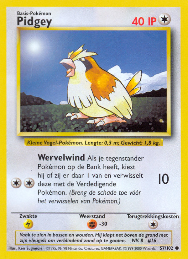 base-set-Pidgey-Nederlands