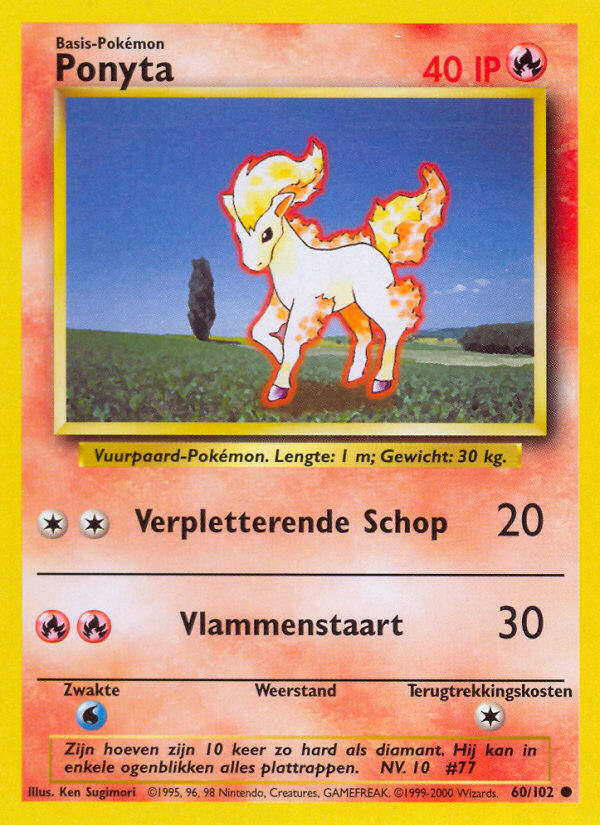 base-set-Ponyta-Nederlands