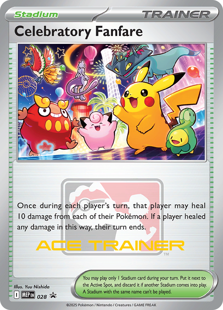 Celebratory Fanfare Ace Trainer