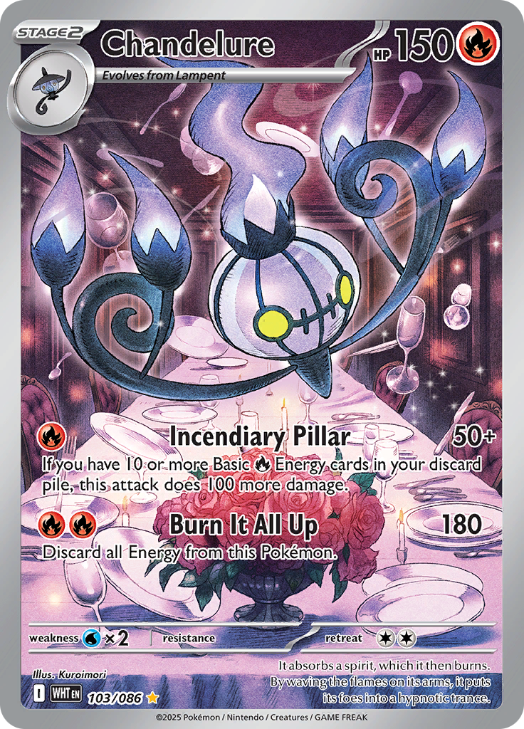 Chandelure-103-White Flare