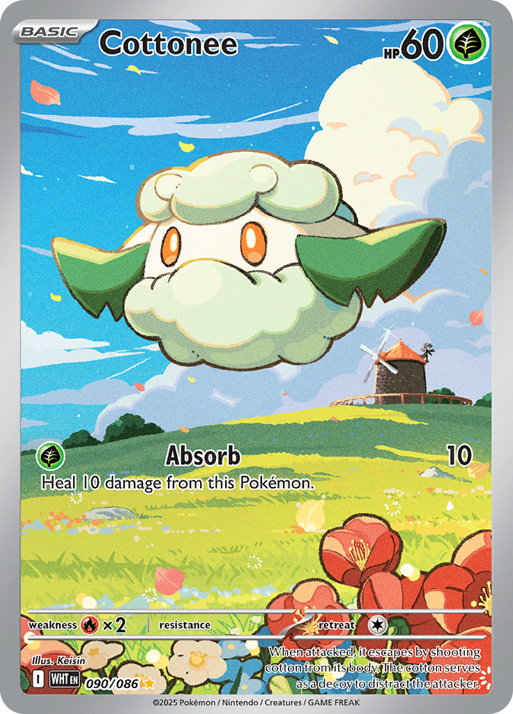 Cottonee-90-White Flare