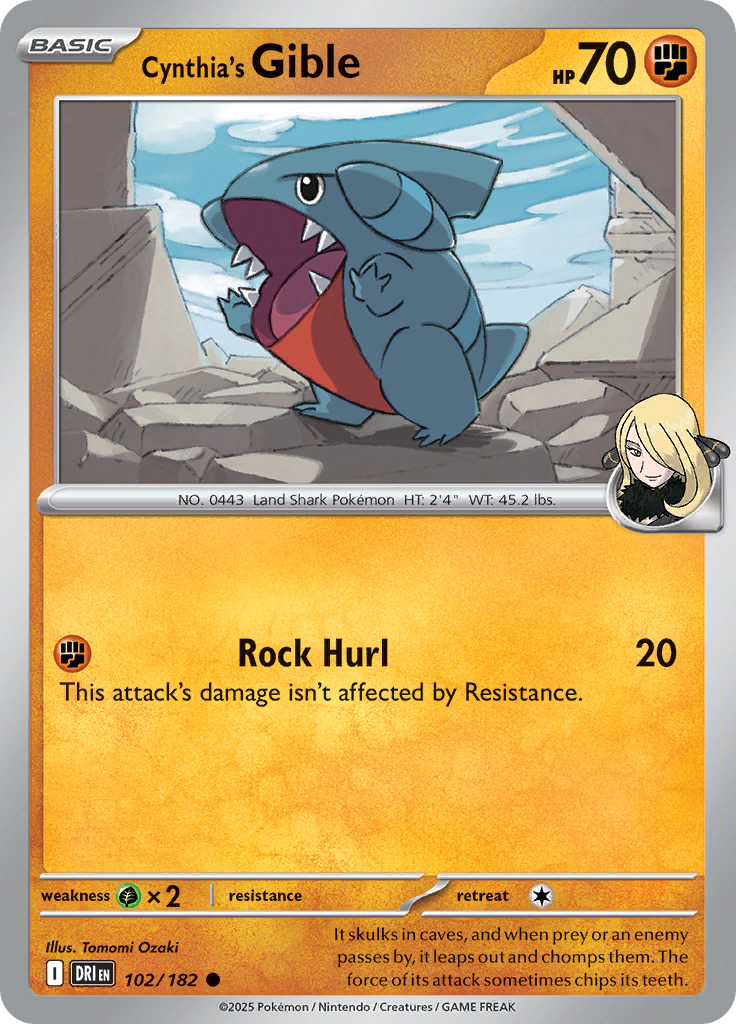 Cynthia's Gible-102-Destined Rivals