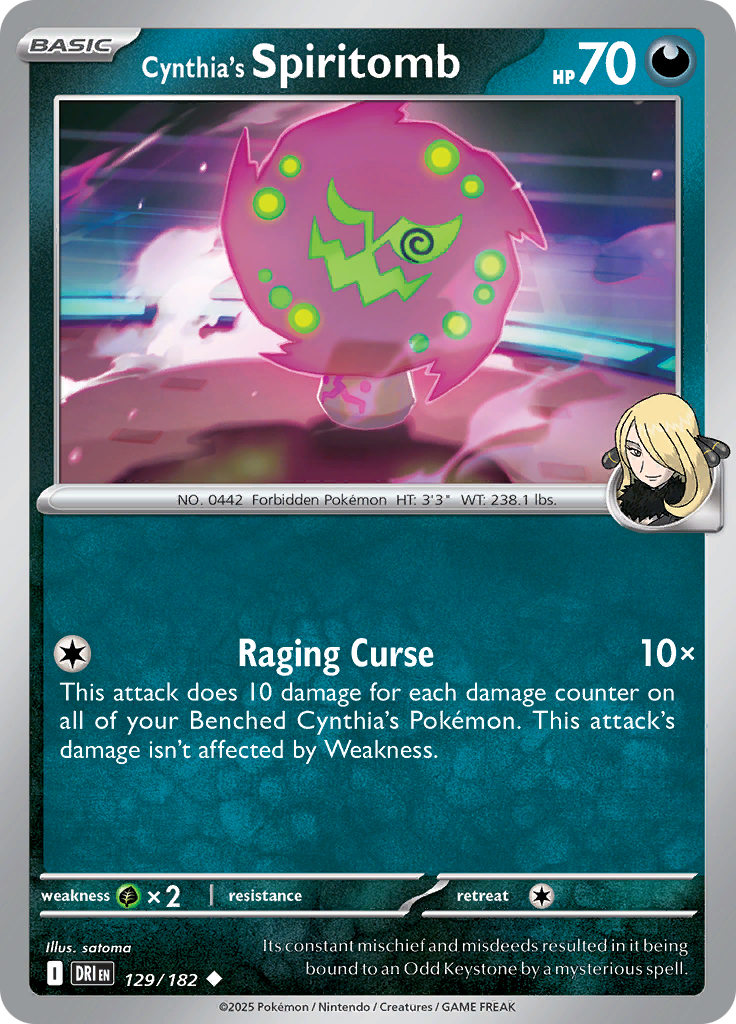Cynthia's Spiritomb-129-Destined Rivals
