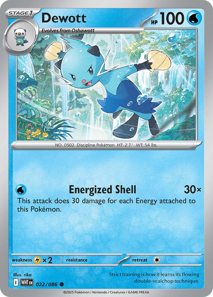 Dewott-22-White Flare