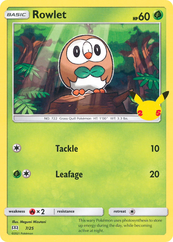 Rowlet-McDonald’s Collection 2021