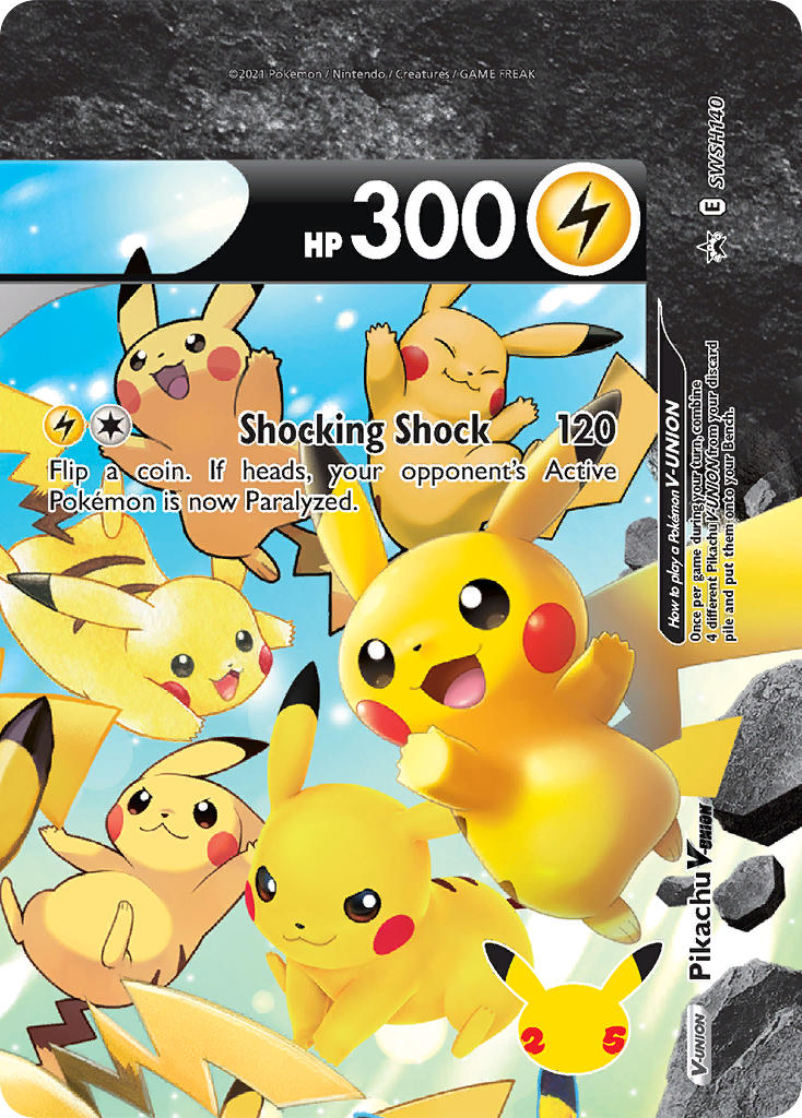 Pikachu V-UNION-SWSH140