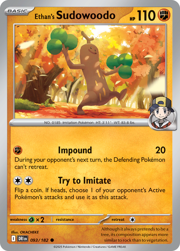 Ethan's Sudowoodo-93-Destined Rivals