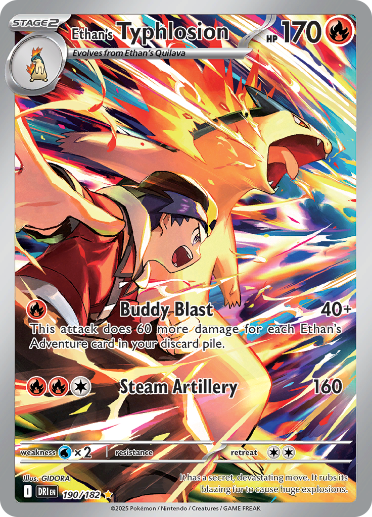 Ethan's Typhlosion-190-Destined Rivals