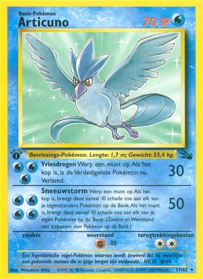 fossil-set-Articuno-Nederlands