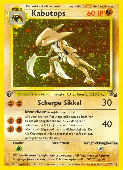 fossil-set-Kabutops-Nederlands