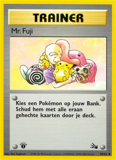 fossil-set-Mr. Fuji-Nederlands