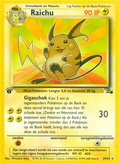 fossil-set-Raichu-Nederlands