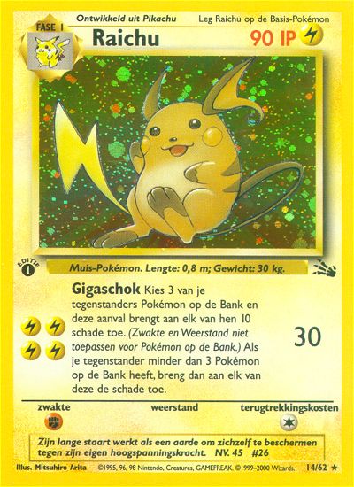 fossil-set-Raichu-Nederlands