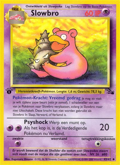 fossil-set-Slowbro-Nederlands