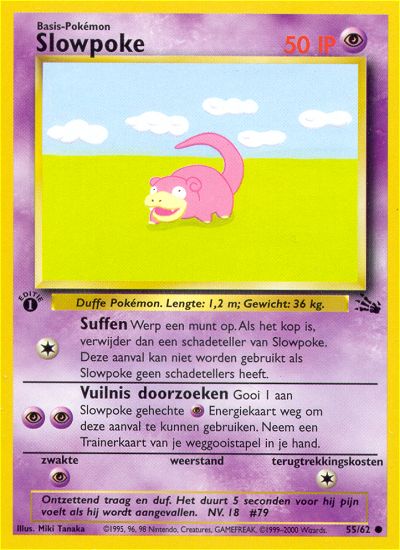 fossil-set-Slowpoke-Nederlands