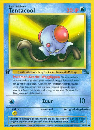 fossil-set-Tentacool-Nederlands