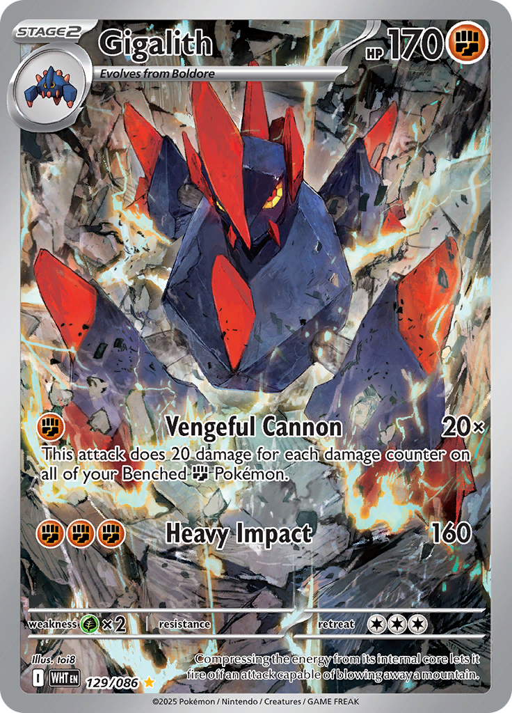 Gigalith-129-White Flare