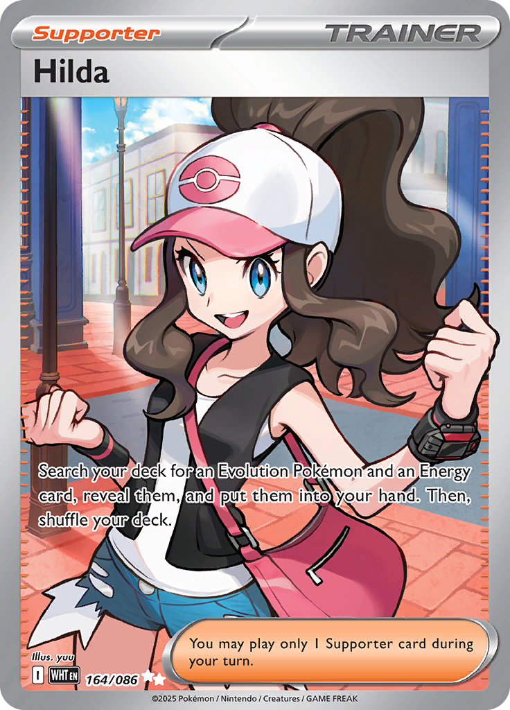 Hilda-164-White Flare