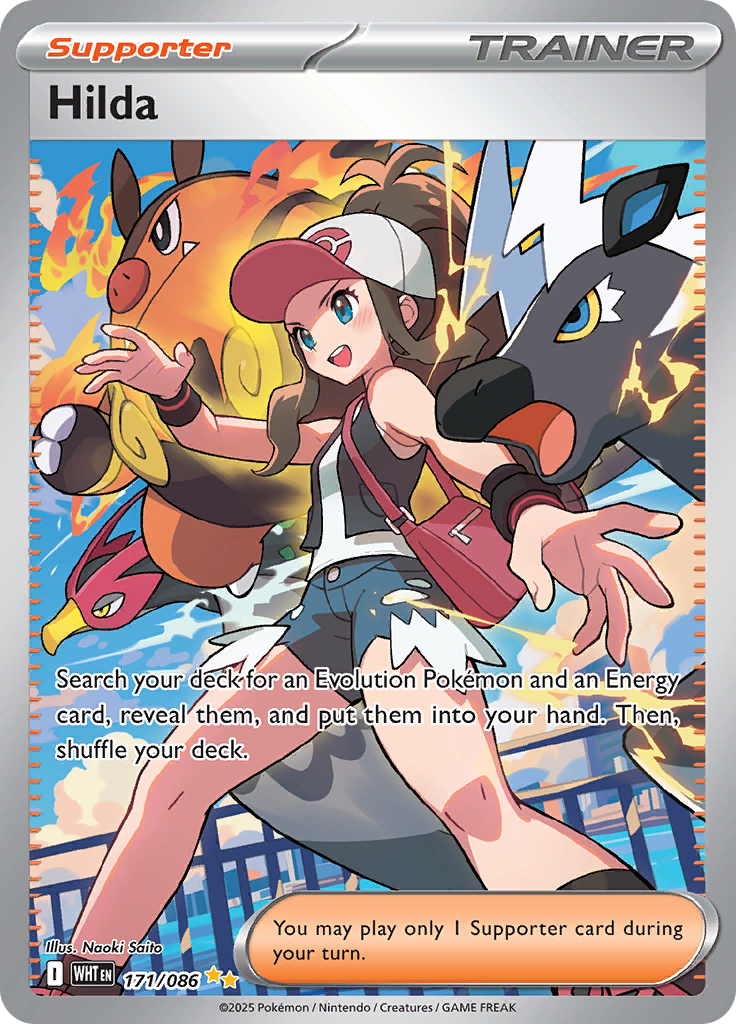 Hilda-171-White Flare