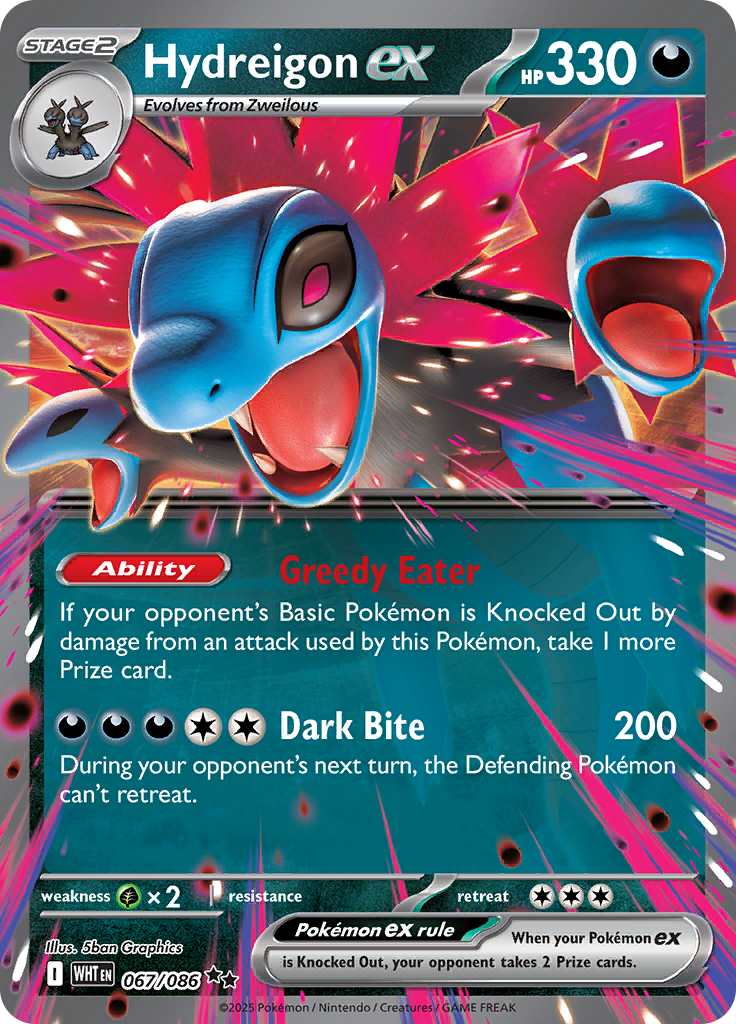 Hydreigon ex-67-White Flare