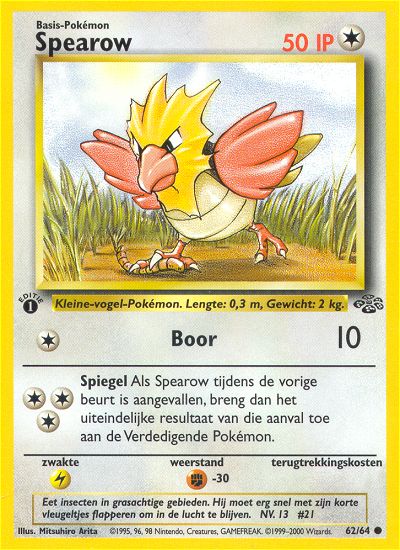 jungle-set-Spearow-Nederlands