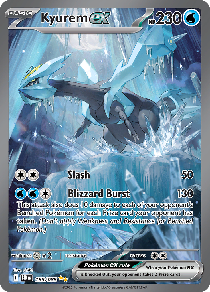 Kyurem ex-165-Black Bolt