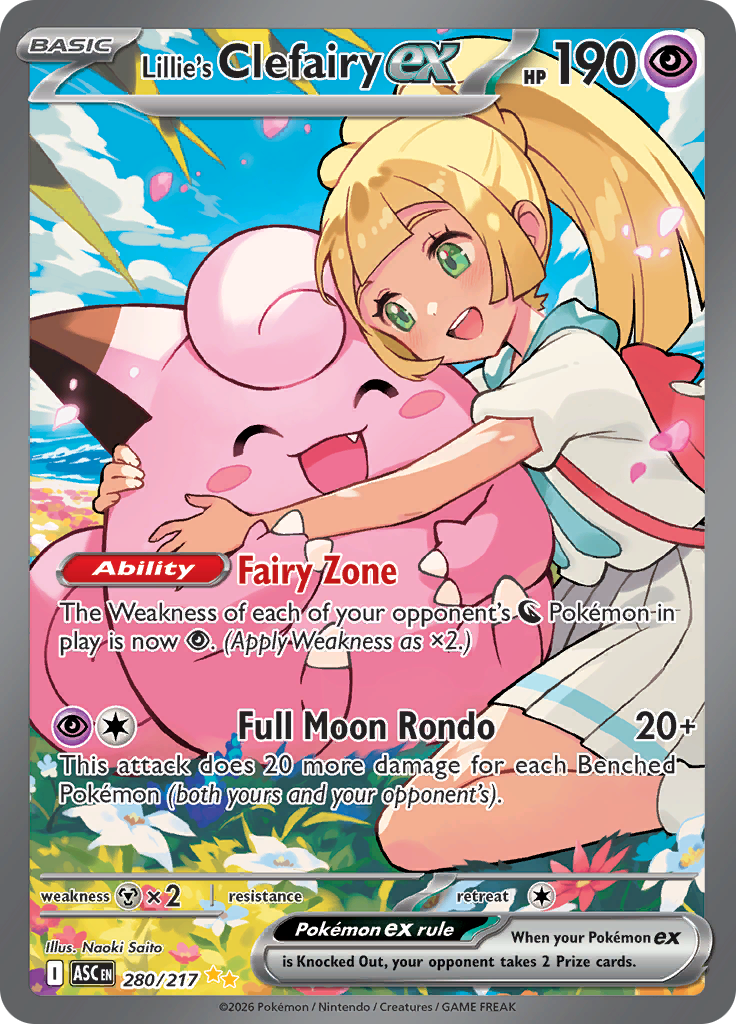 lillie's-clefairy-ex-280-me2pt5-eng