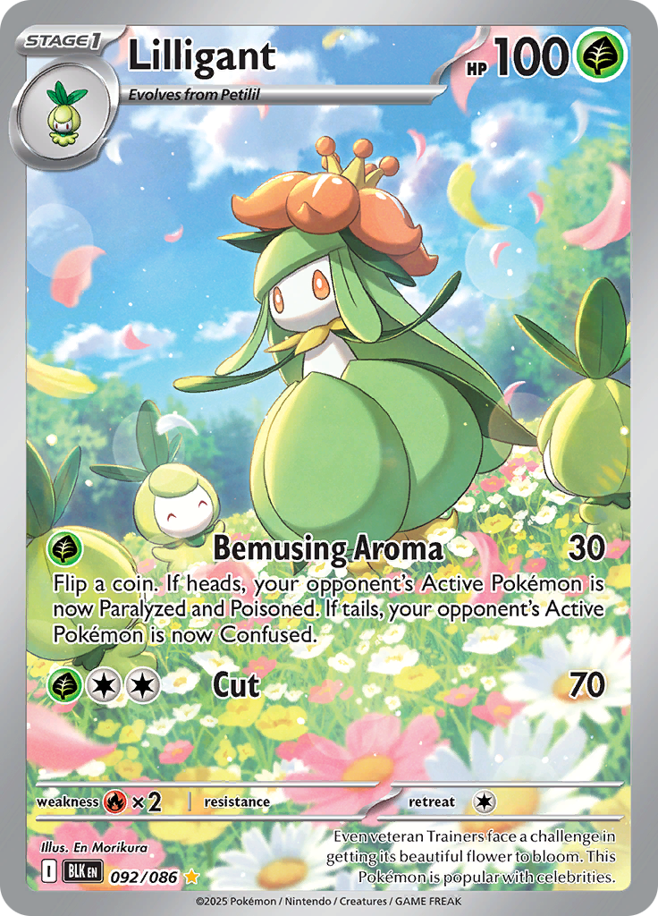 Lilligant-92-Black Bolt