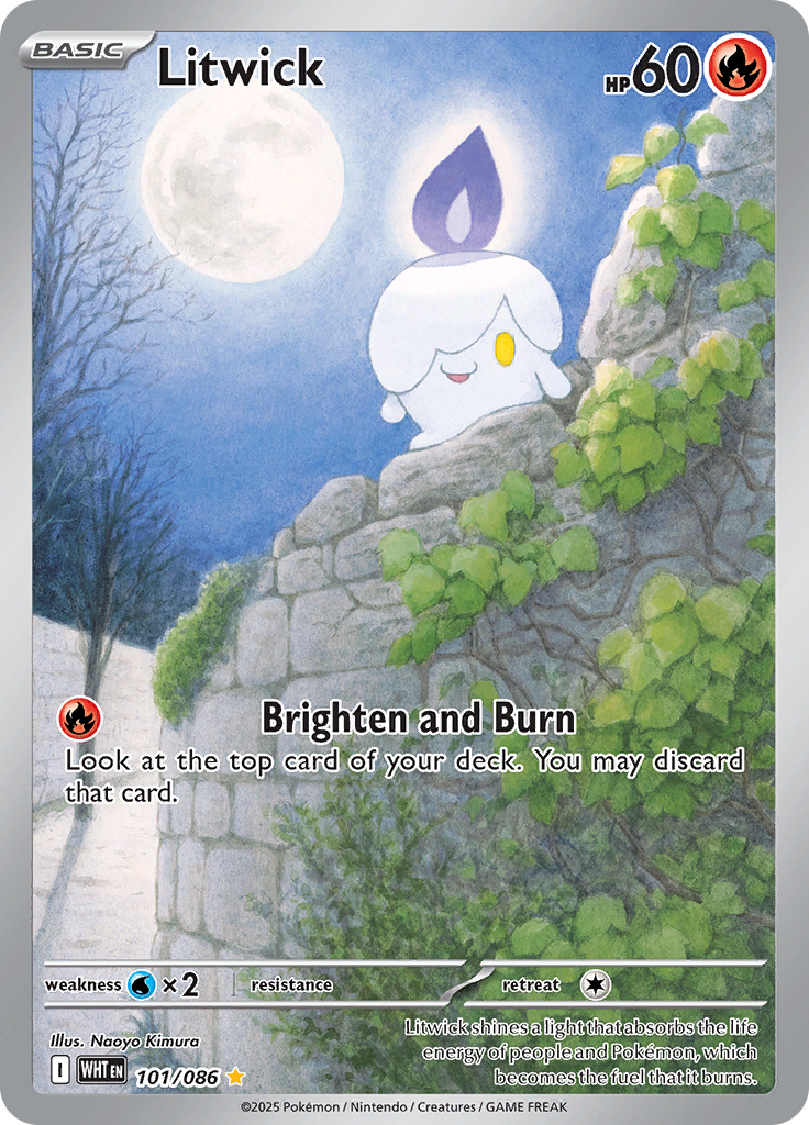 Litwick-101-White Flare
