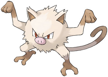 Mankey-Pokedex