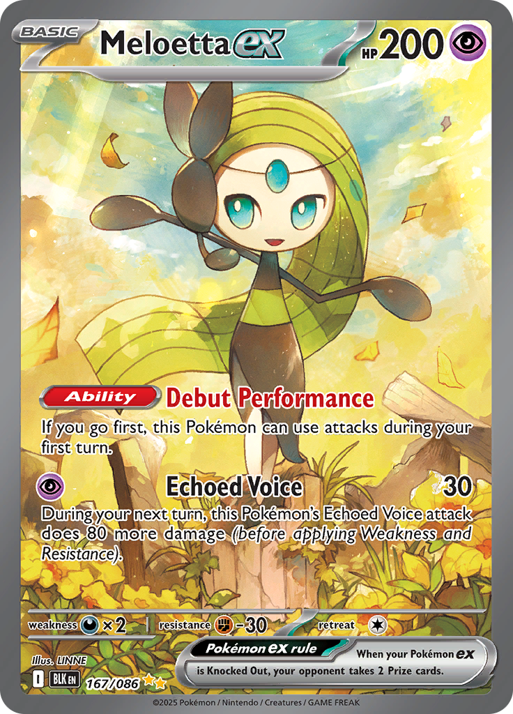 Meloetta ex-167-Black Bolt