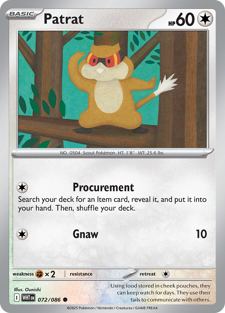 Patrat-72-White Flare