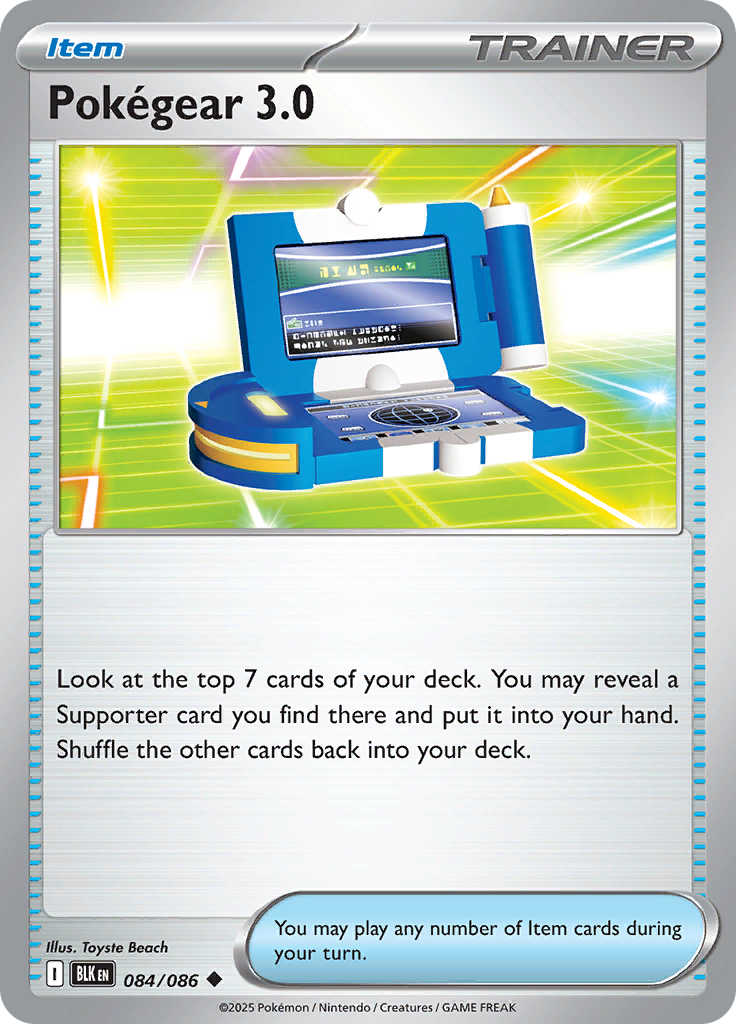 Pokégear 3.0-84-Black Bolt