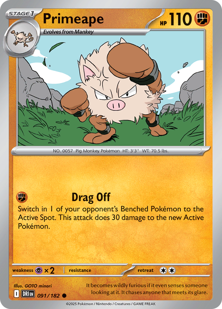 Primeape-91-Destined Rivals