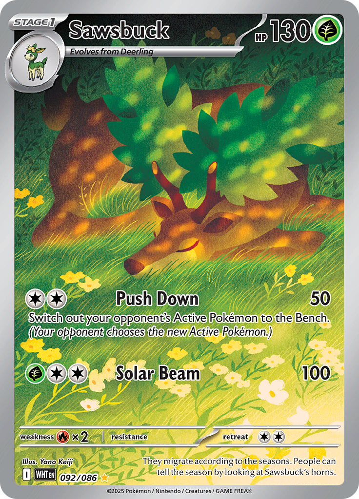 Sawsbuck-92-White Flare