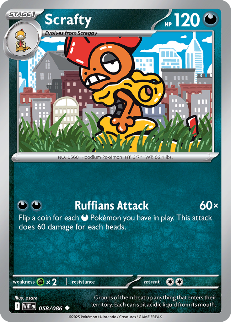 Scrafty-58-White Flare