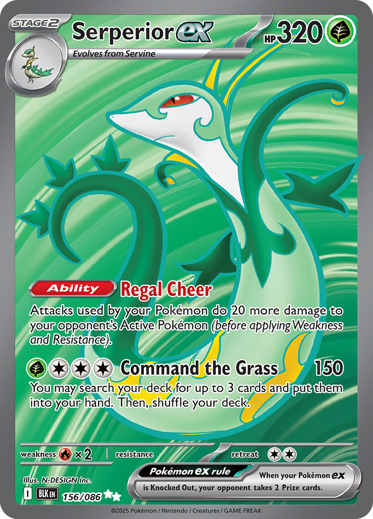 Serperior ex-156-Black Bolt