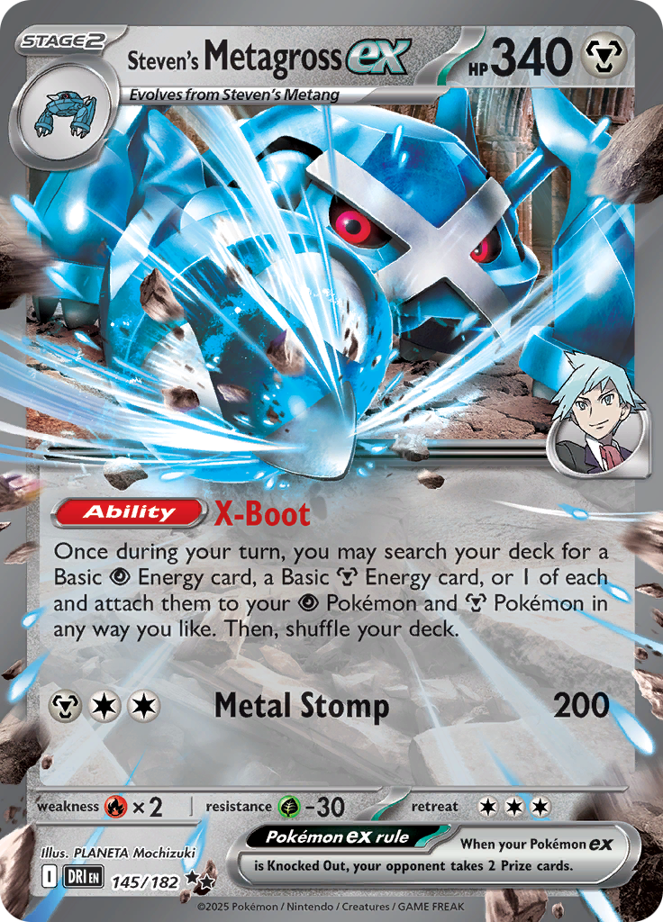 Steven's Metagross ex-145-Destined Rivals