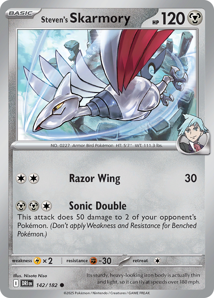 Steven's Skarmory-142-Destined Rivals