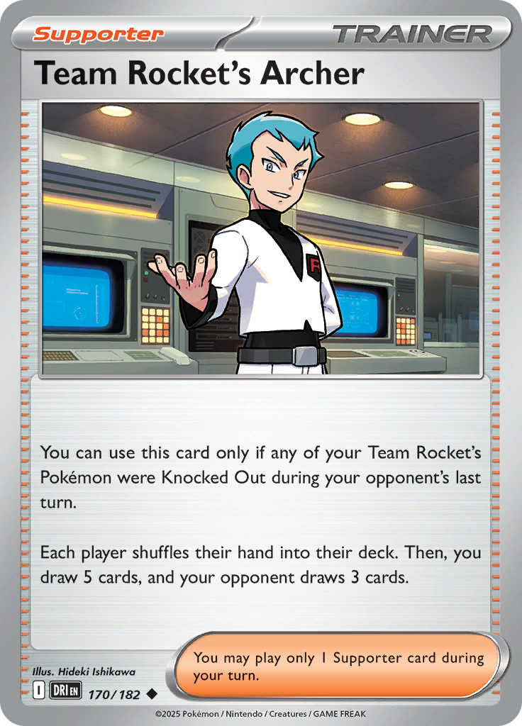 Team Rocket's Archer-170-Destined Rivals
