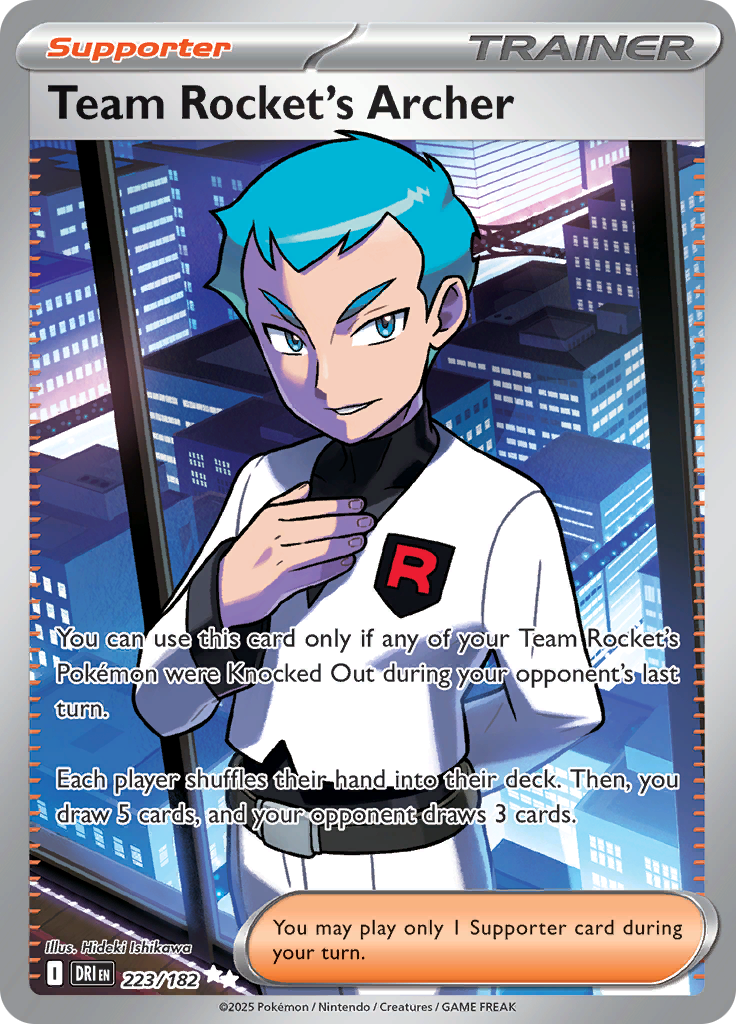 Team Rocket's Archer-223-Destined Rivals