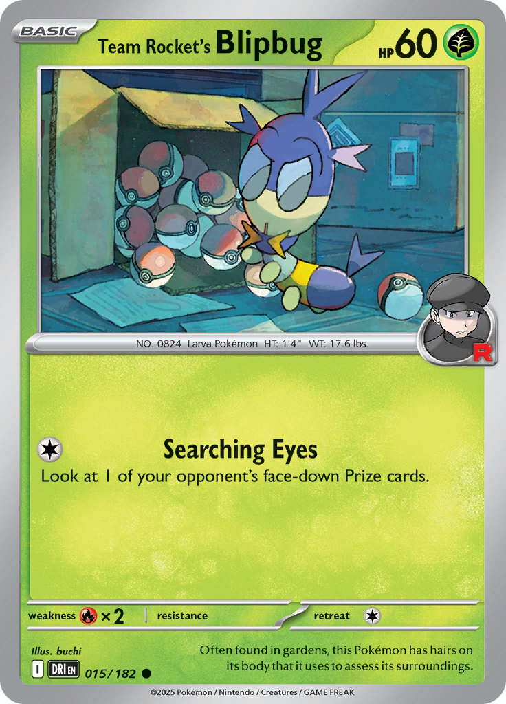 Team Rocket's Blipbug-15-Destined Rivals