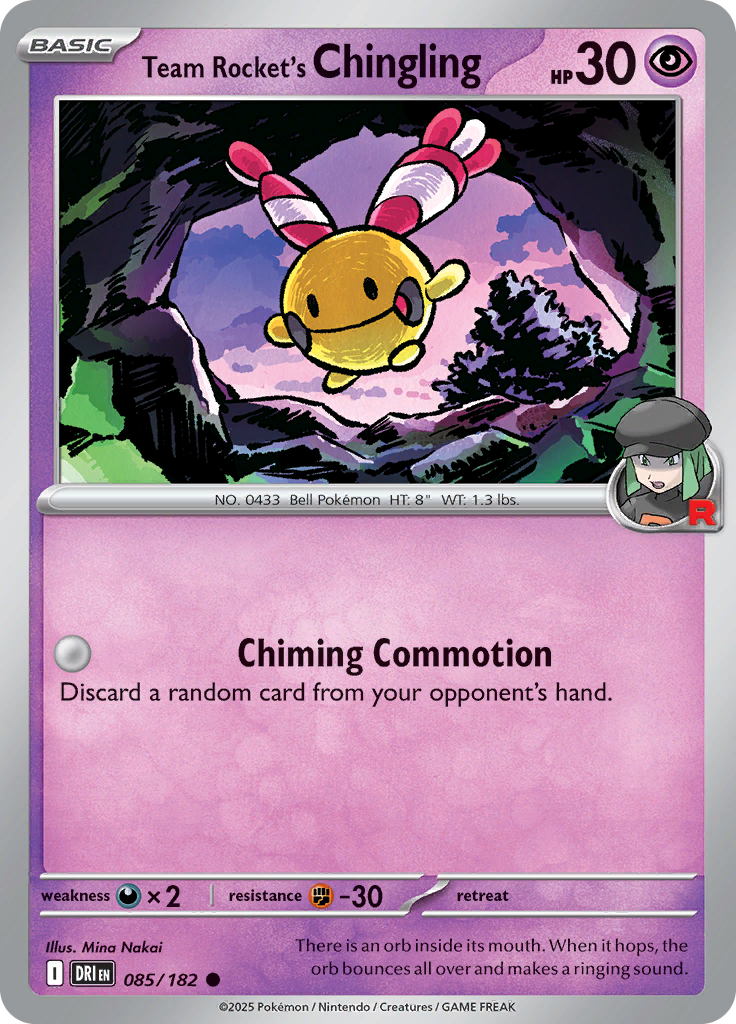 Team Rocket's Chingling-85-Destined Rivals