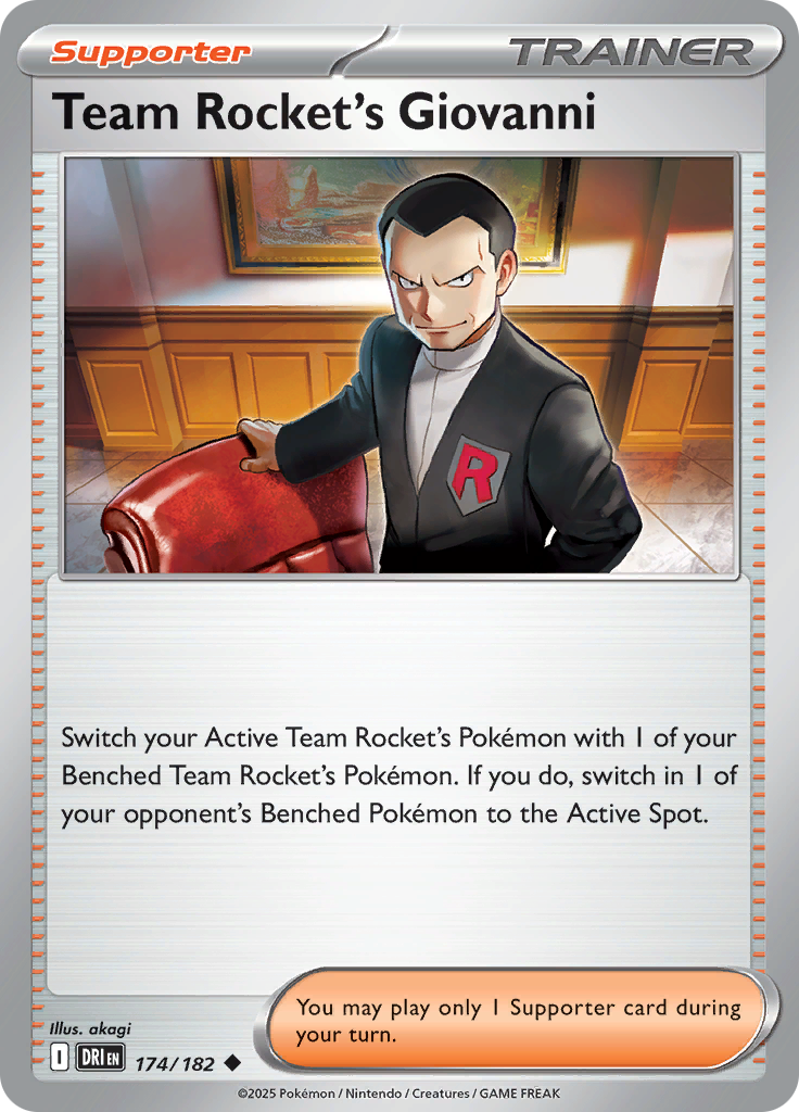 Team Rocket's Giovanni-174-Destined Rivals