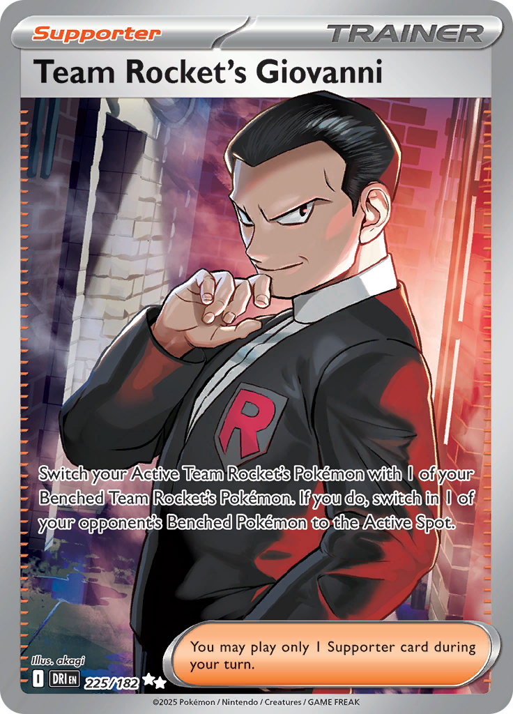 Team Rocket's Giovanni-225-Destined Rivals