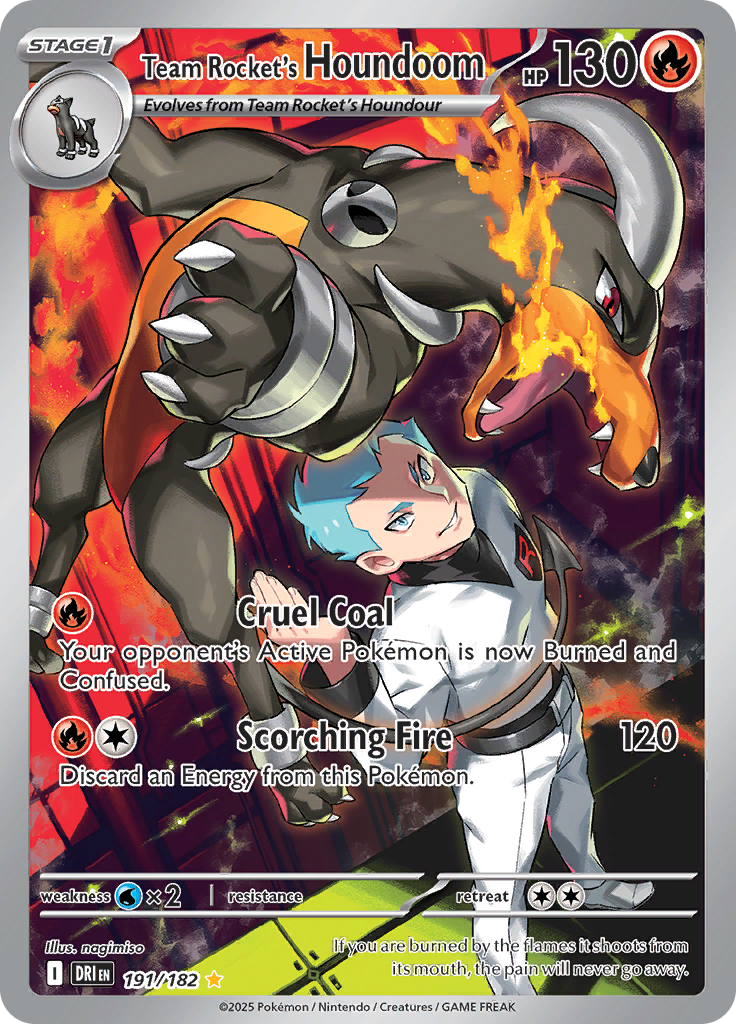 Team Rocket's Houndoom-191-Destined Rivals