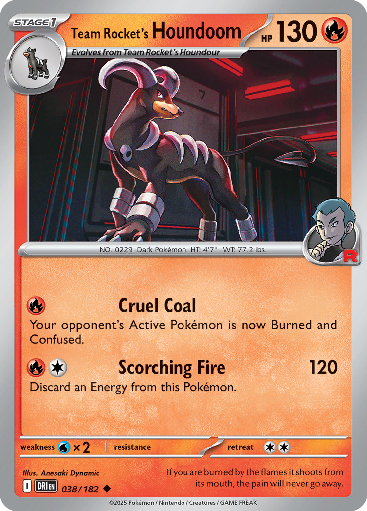 Team Rocket's Houndoom-38-Destined Rivals
