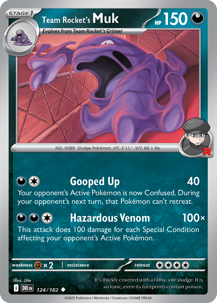 Team Rocket's Muk-124-Destined Rivals