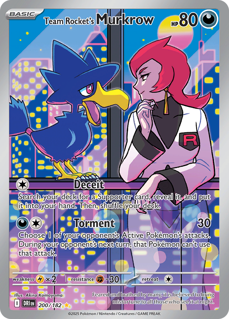 Team Rocket's Murkrow-200-Destined Rivals