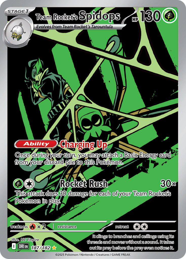 Team Rocket's Spidops-187-Destined Rivals